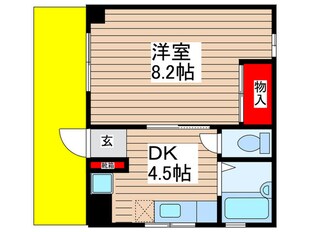 アビタシオン瑞穂の物件間取画像